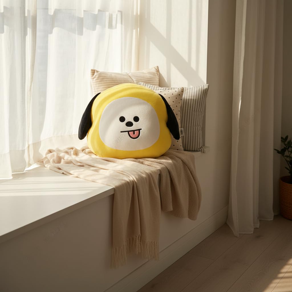 Bundle of Sunshine – Chimmy Plush Pillow 💛BTS BT21 KPOP CHIMMY SOFT PILLOW
