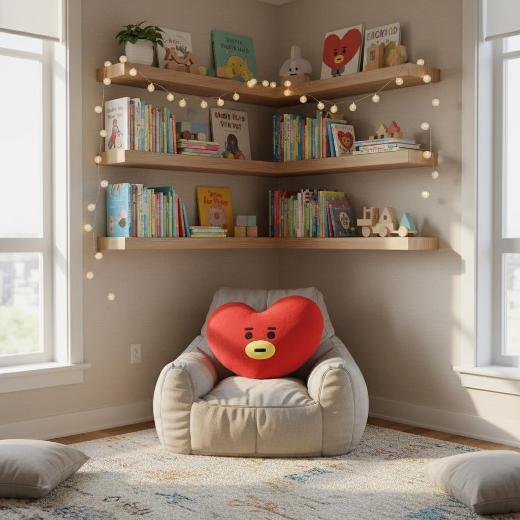 Cosmic Cuteness – TATA Plush Pillow ❤️✨BTS BT21 KPOP TATA SOFT PILLOW