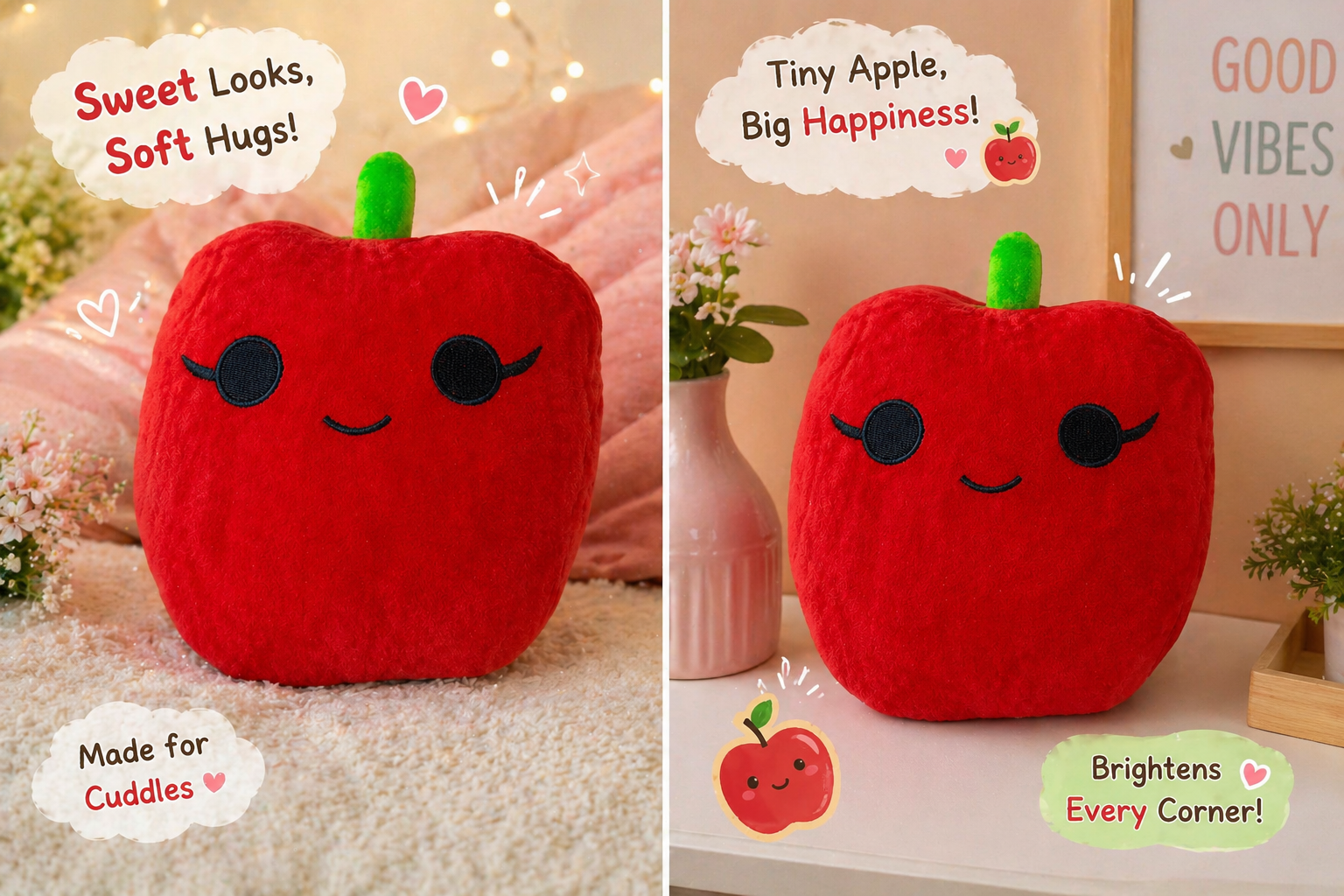 Fruit Shape Fully Stuffed Premium Soft Cushion Pillow for Kids|Birthday|Anniversary|Christmas|Diwali|Home Décor|Gift