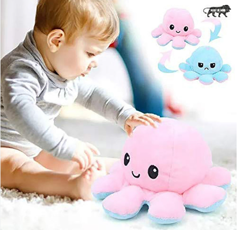 MoodFlip Octopus Plush